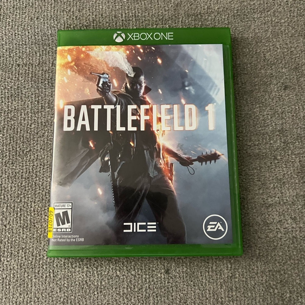 X box one battlefield one,used but new like.